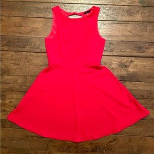 Open Back Skater Dress